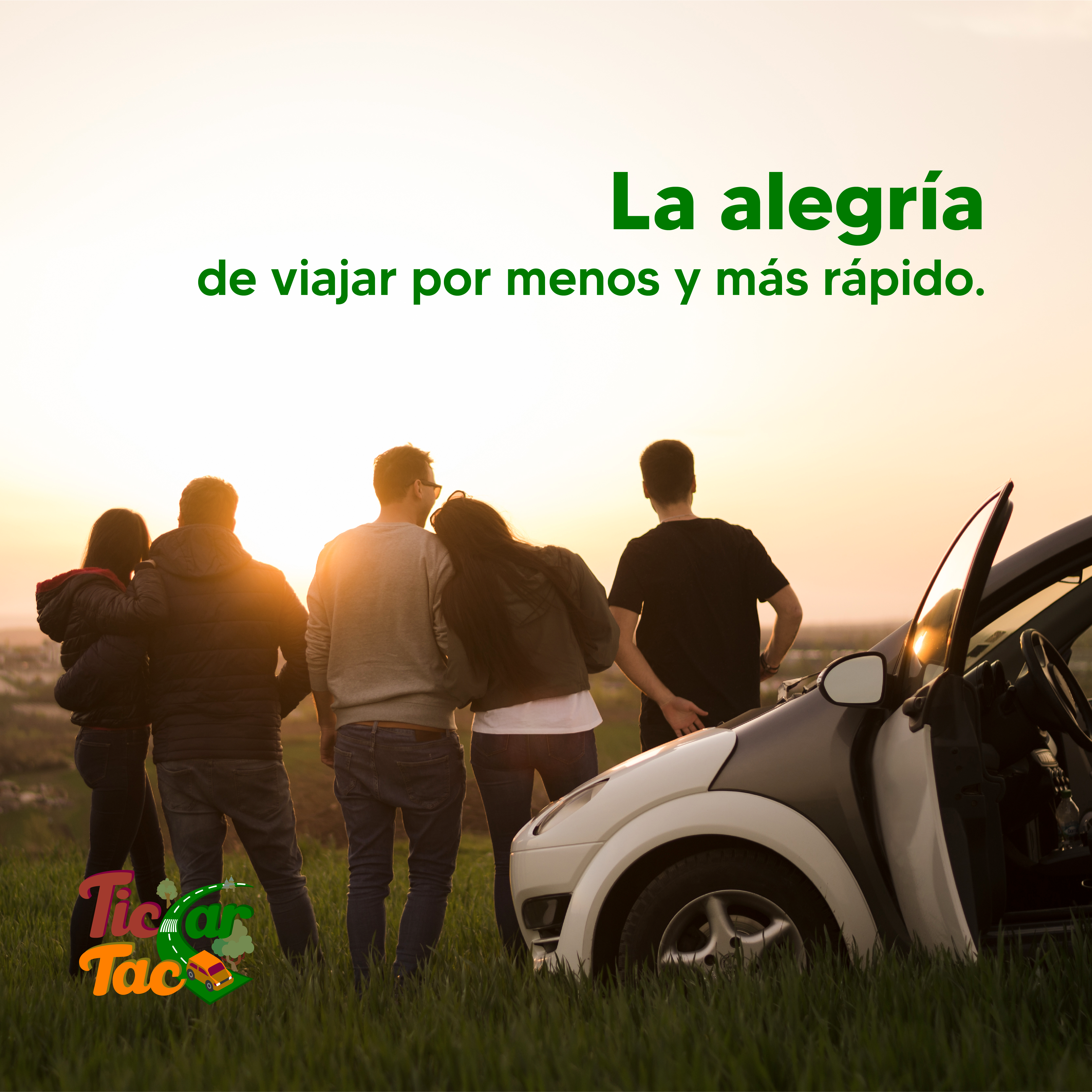 ¡Descubre el viaje en coche compartido!